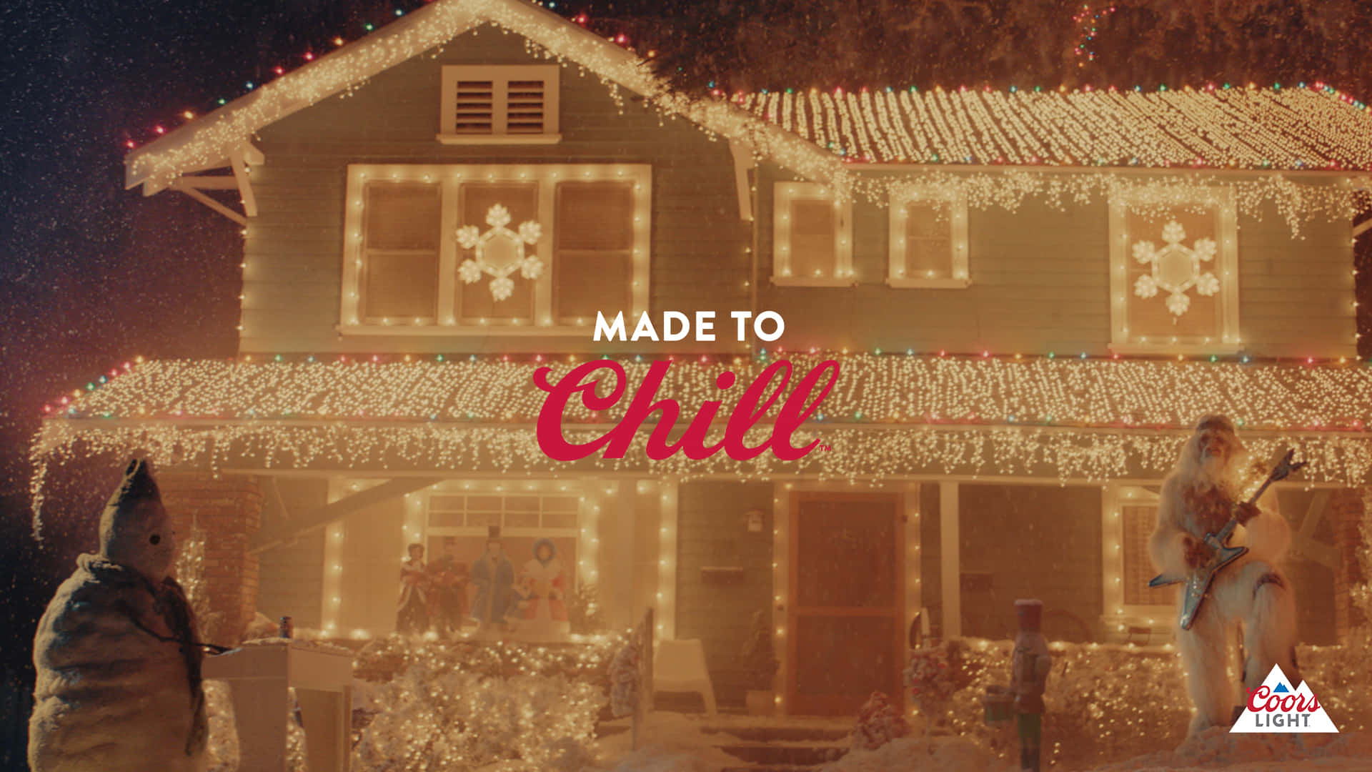 Coors Light Made To Chill Commercial Ad Wallpaper