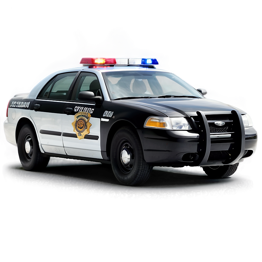 Cop Car B PNG