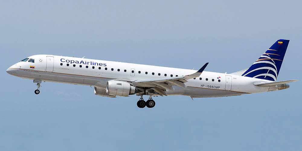 Copa Airlines Airplane In The Sky Wallpaper