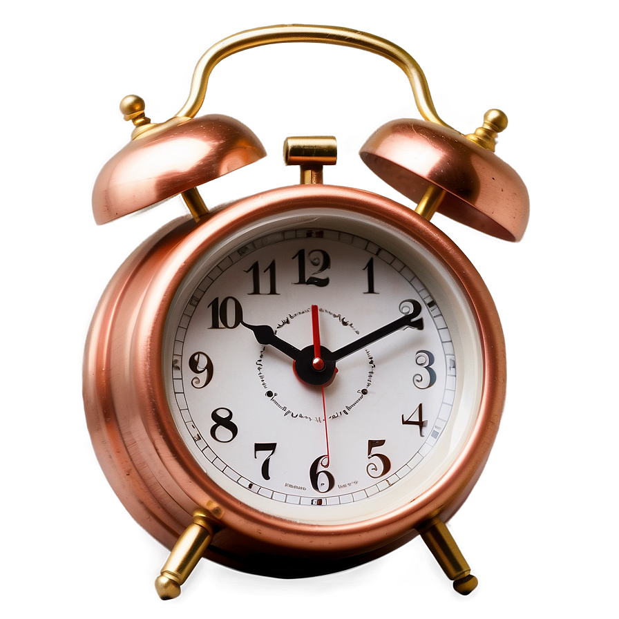 Download Copper Alarm Clock Png 4 | Wallpapers.com