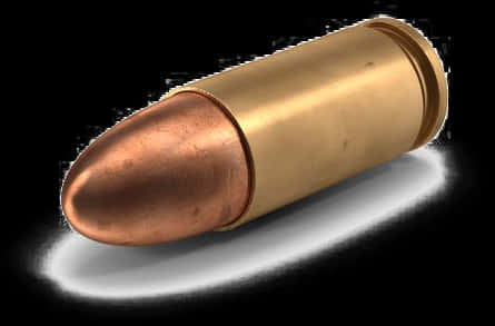 Copper Bullet Brass Casing PNG