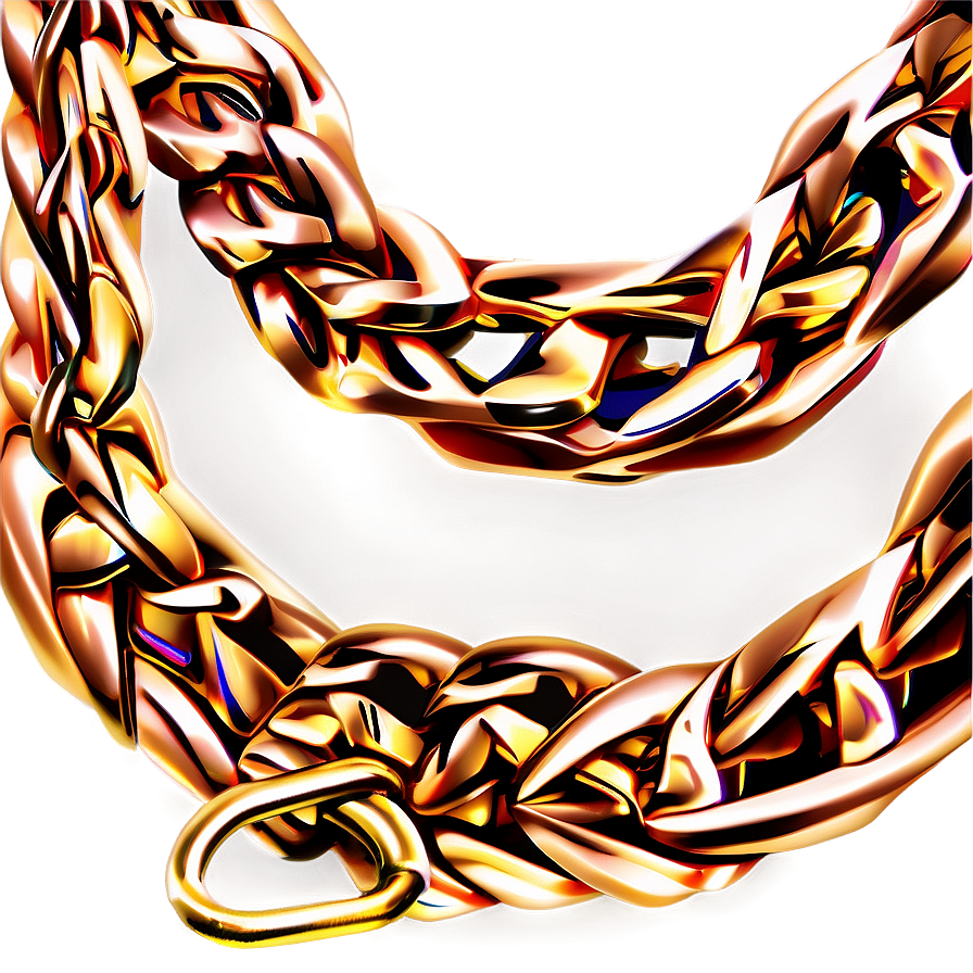 Copper Chain Link Png Vcn PNG