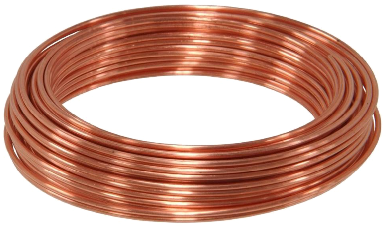 Copper Coil Closeup PNG