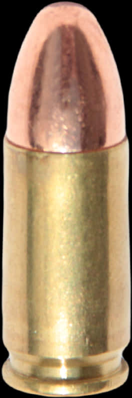 Copper Jacketed Bullet PNG