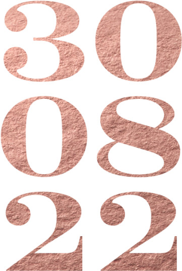 Copper Numbers Background PNG