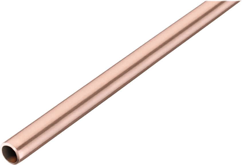 Copper Pipe Isolated PNG