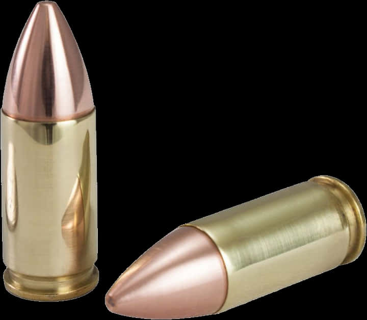 Copper Tipped Bullet Cartridge PNG