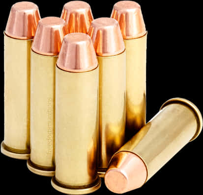 Copper Tipped Bullets PNG