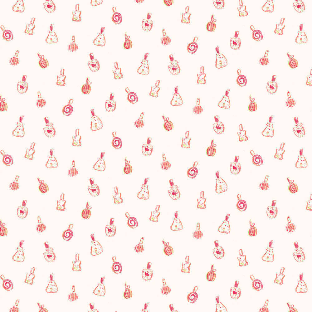 Download Coquette Red Candy Pattern Wallpaper 