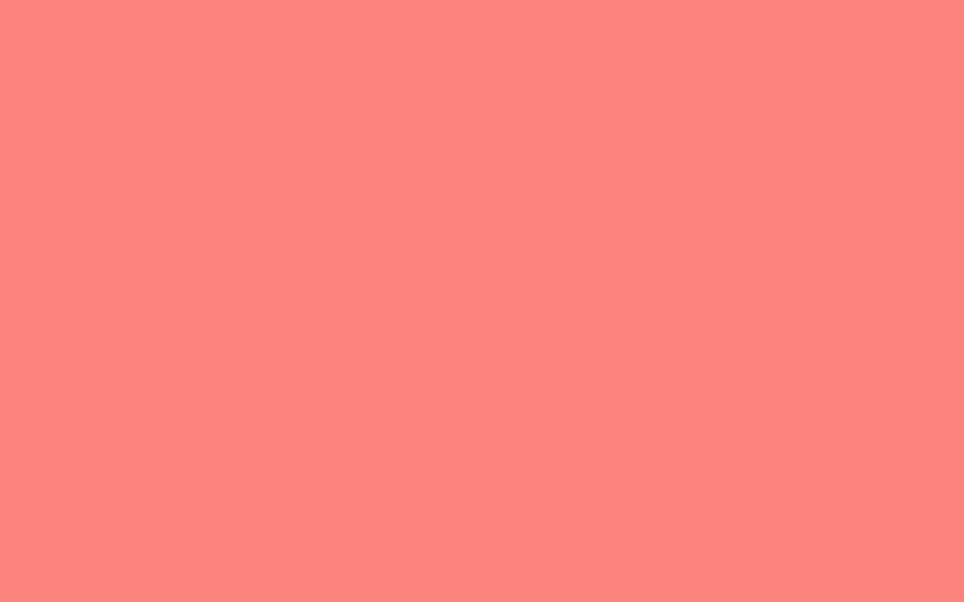 "A bright coral background"