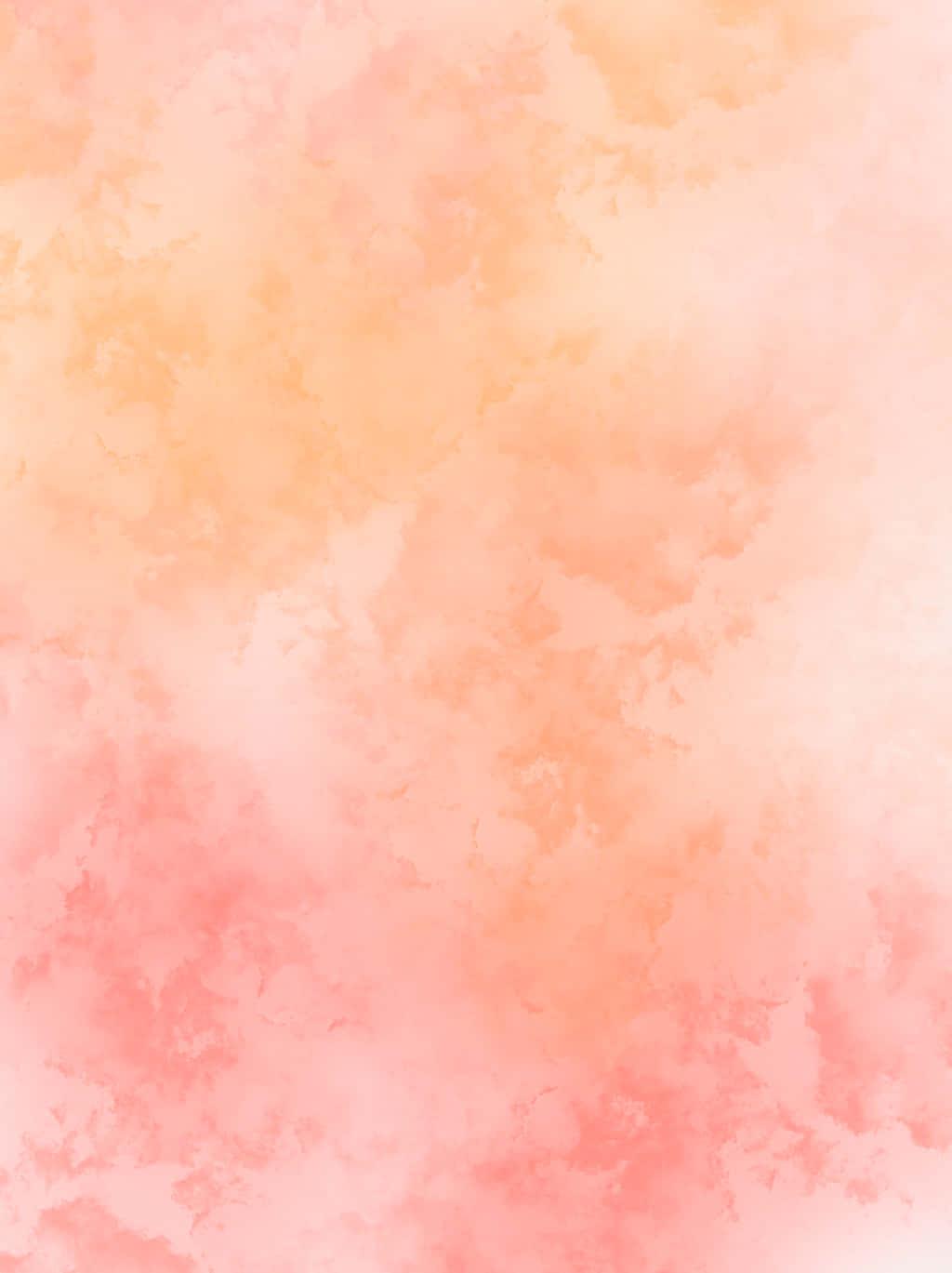 Watercolor Background With Pink And Orange Colors