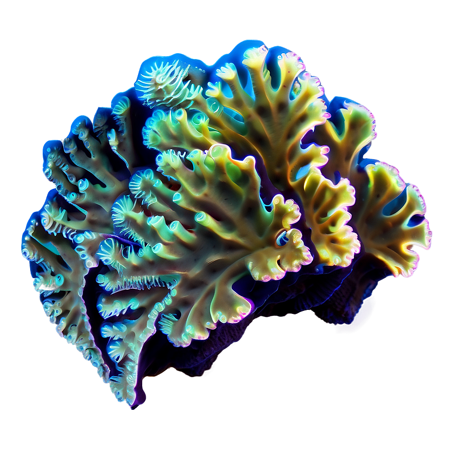 Coral Reef Bioluminescence Png 05242024 PNG