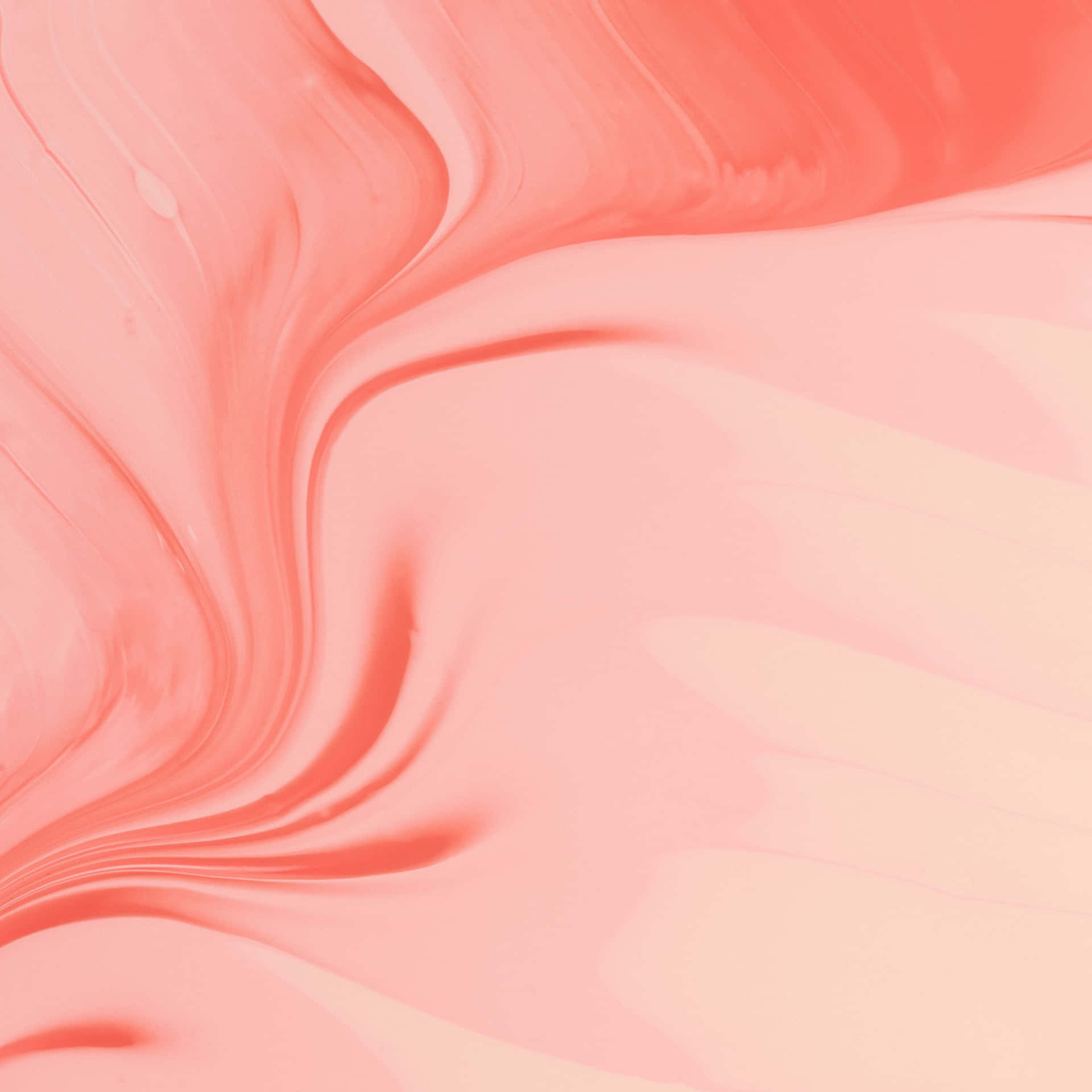 Coral Swirls Aesthetic Background Wallpaper