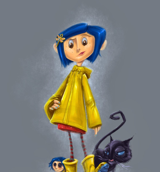 Coraline, the brave young girl who follows her own path