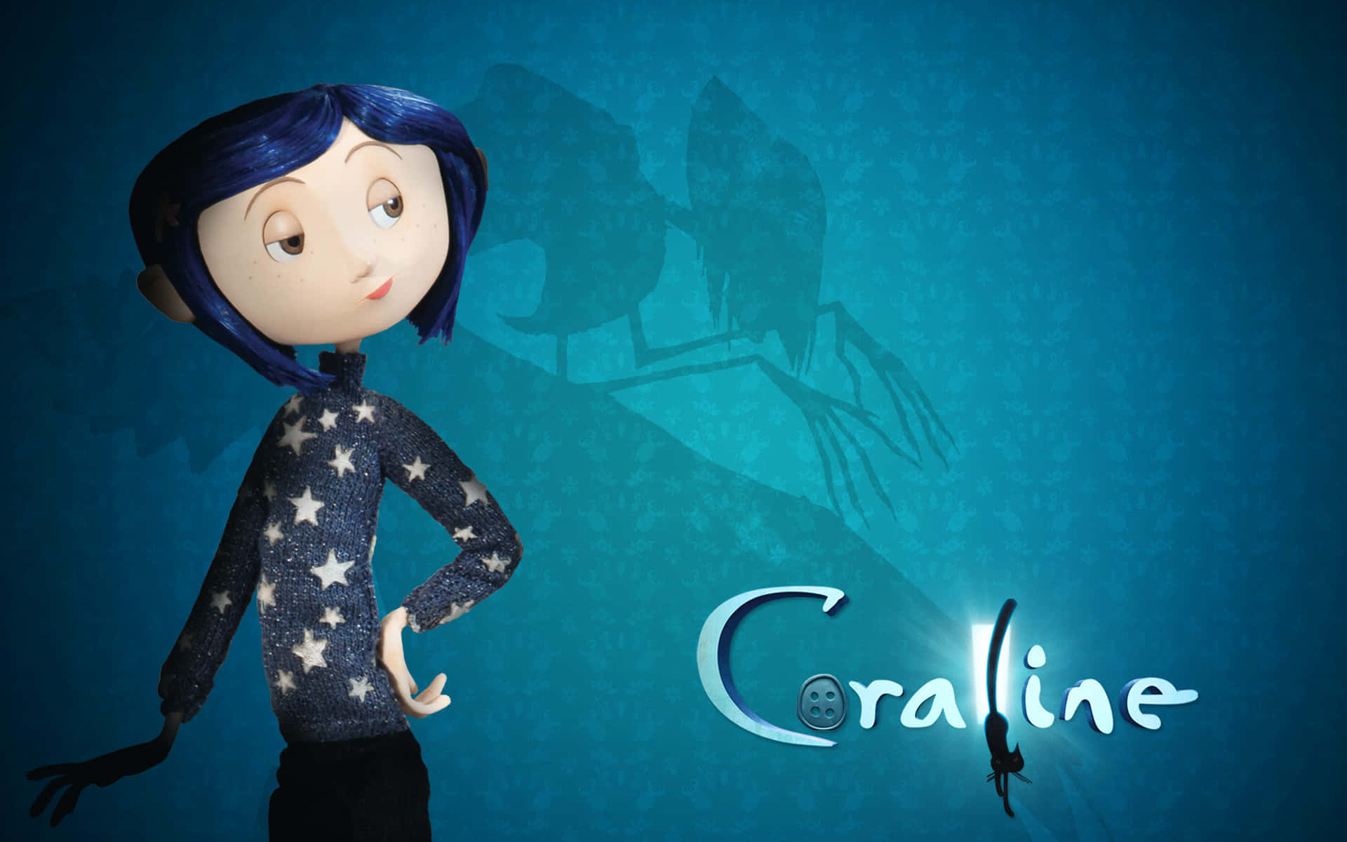 Be brave and persevere - Inspired by the brave Coraline