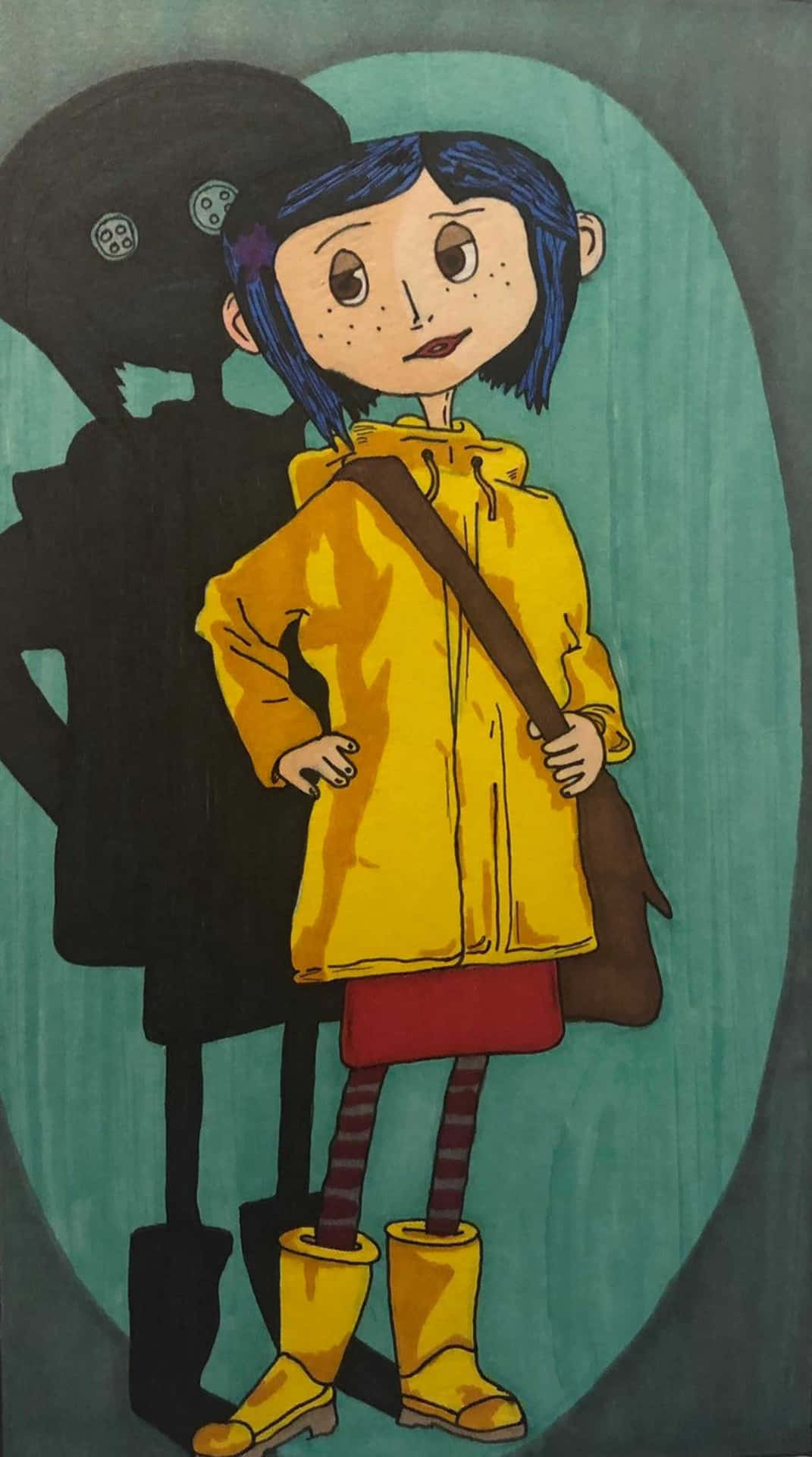 Follow Coraline on her adventures in her surreal world