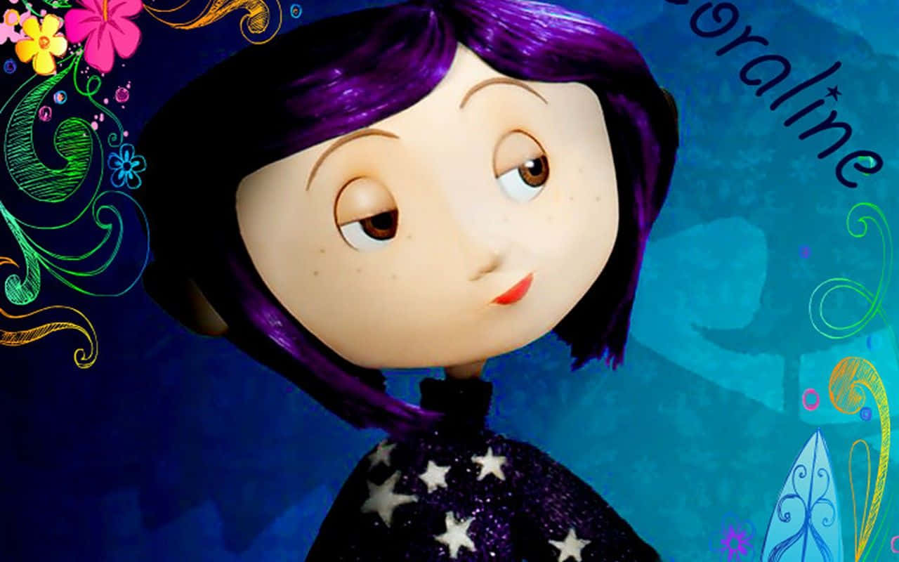 __ Coraline is a brave young girl who discovers a secret door and an alternate world.