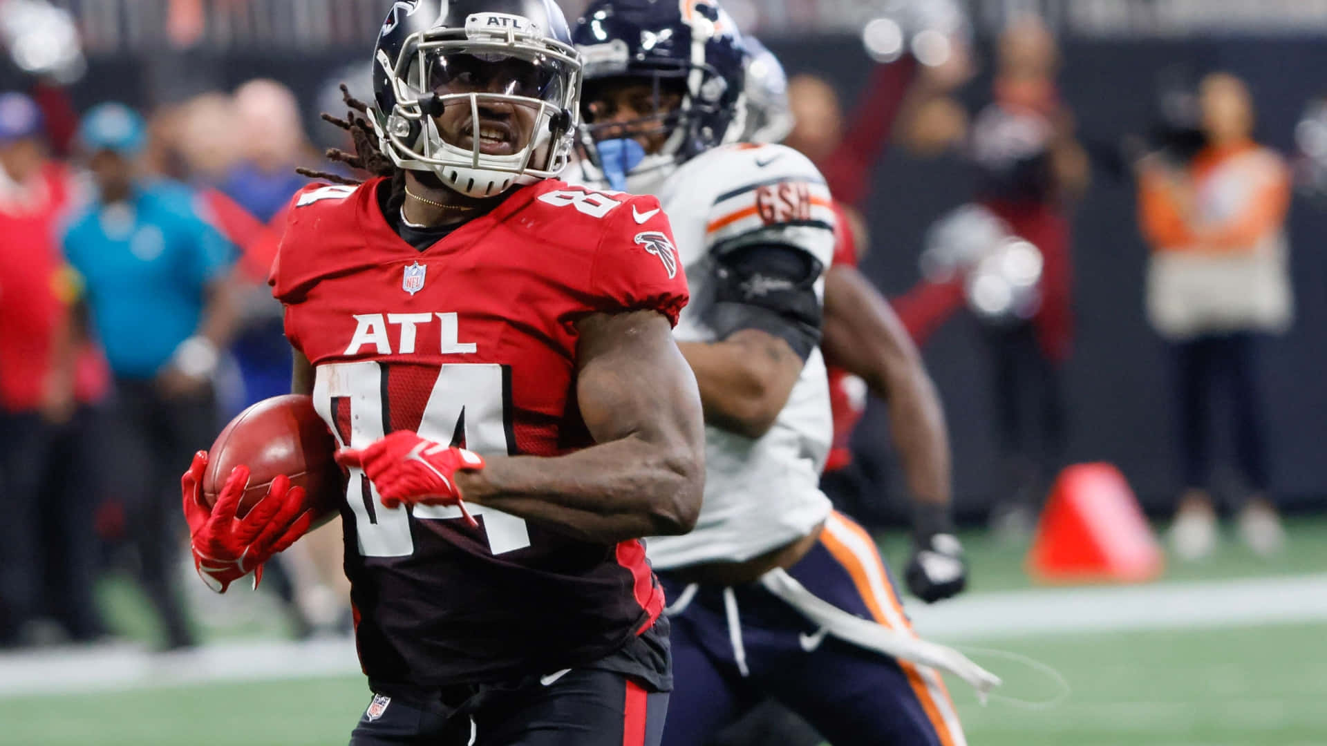 Aksi Lari Cordarrelle Patterson Atlanta Falcons Wallpaper