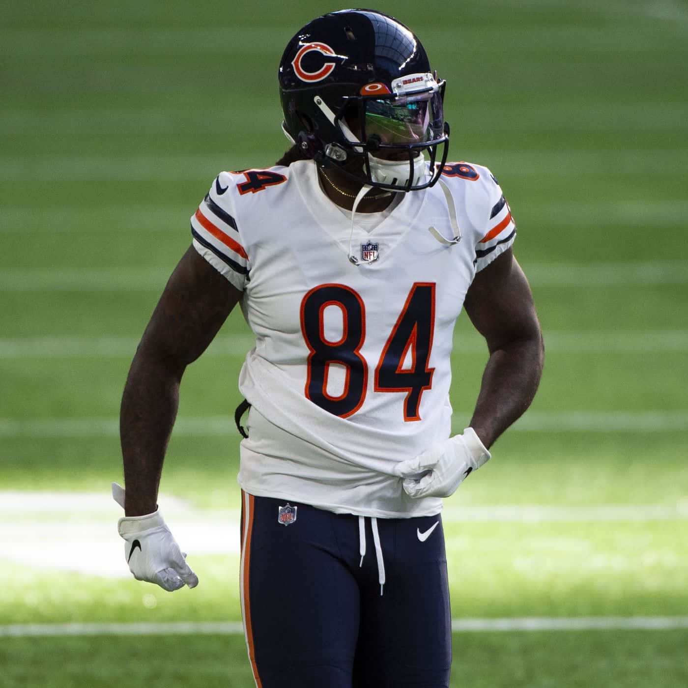 Cordarrelle Patterson Chicago Bears Uniform Bakgrunnsbildet