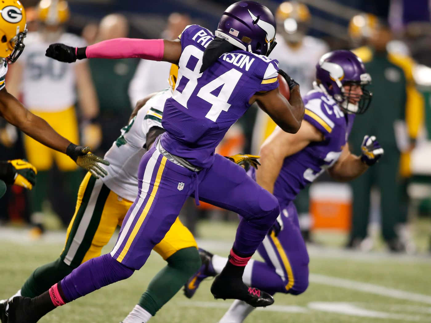 Action De Cordarrelle Patterson Des Vikings Fond d'écran