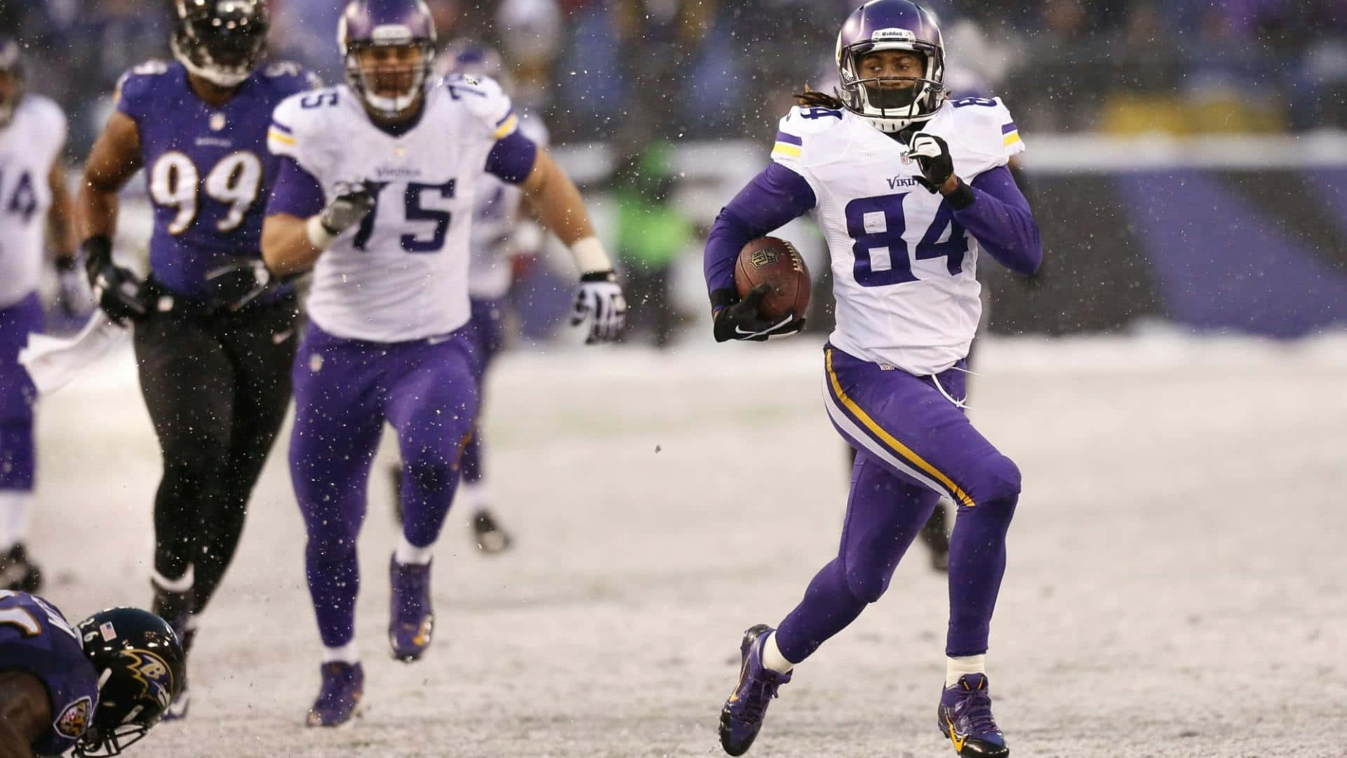 Cordarrelle Patterson Vikings Kamp Handling Bakgrunnsbildet