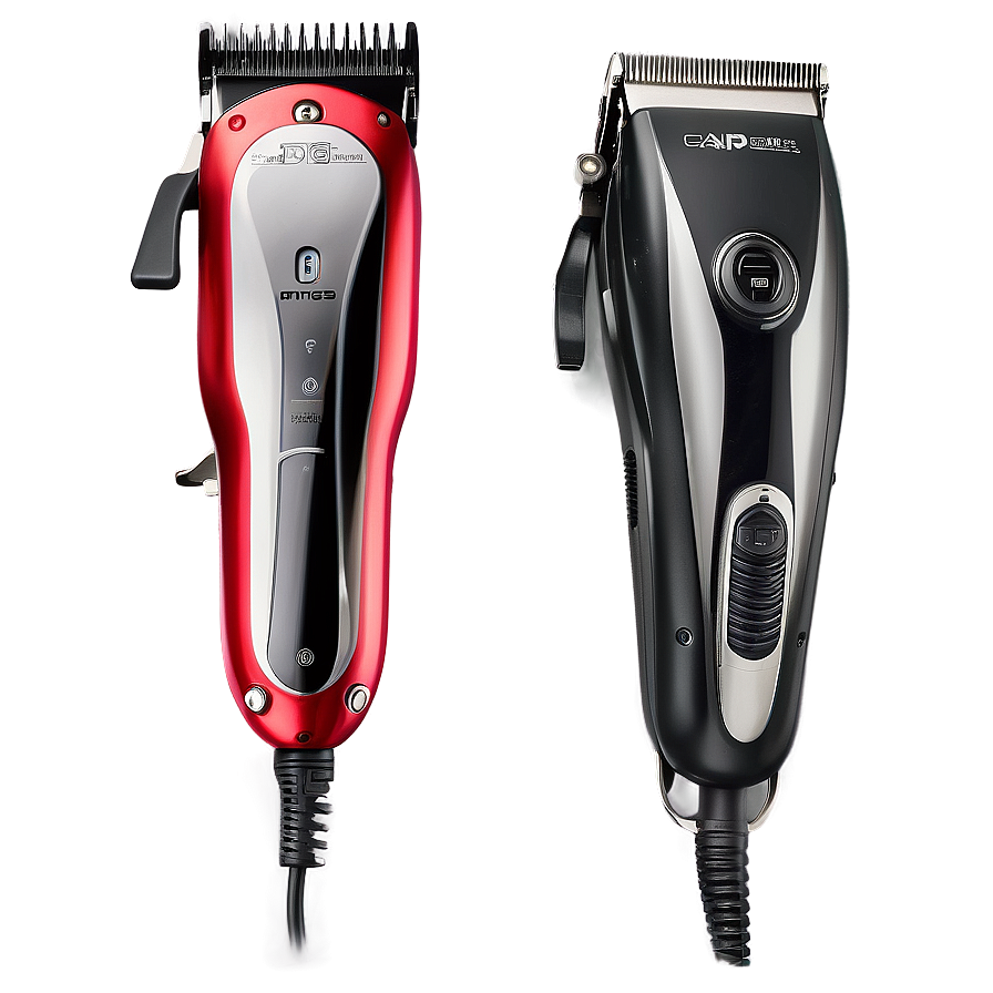 Corded And Cordless Barber Clippers Png 06272024 PNG