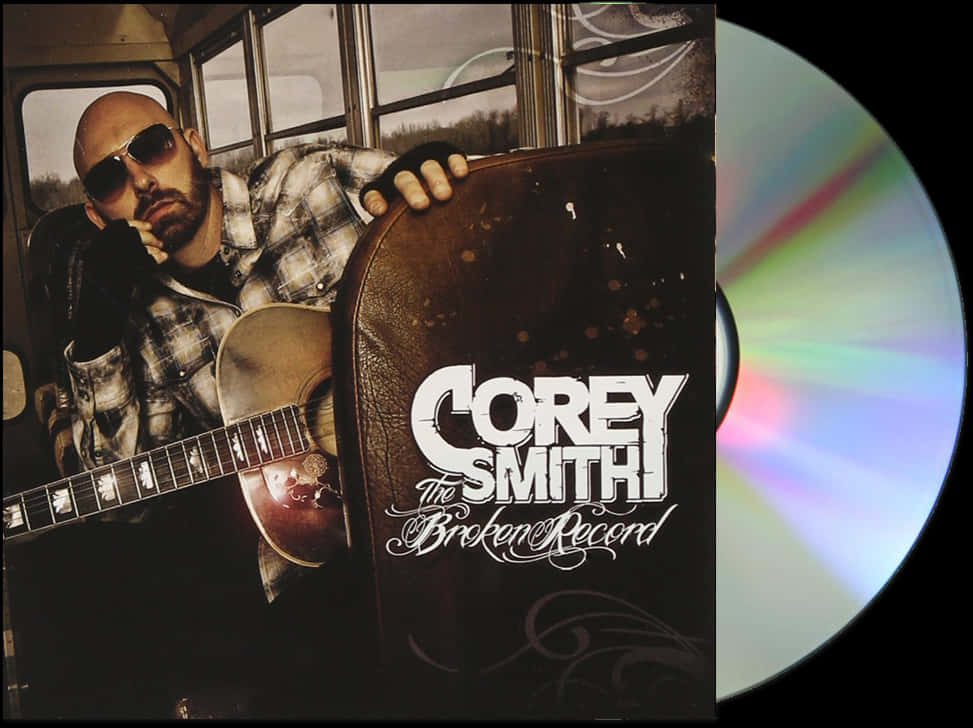 Corey Smith The Broken Record Album PNG