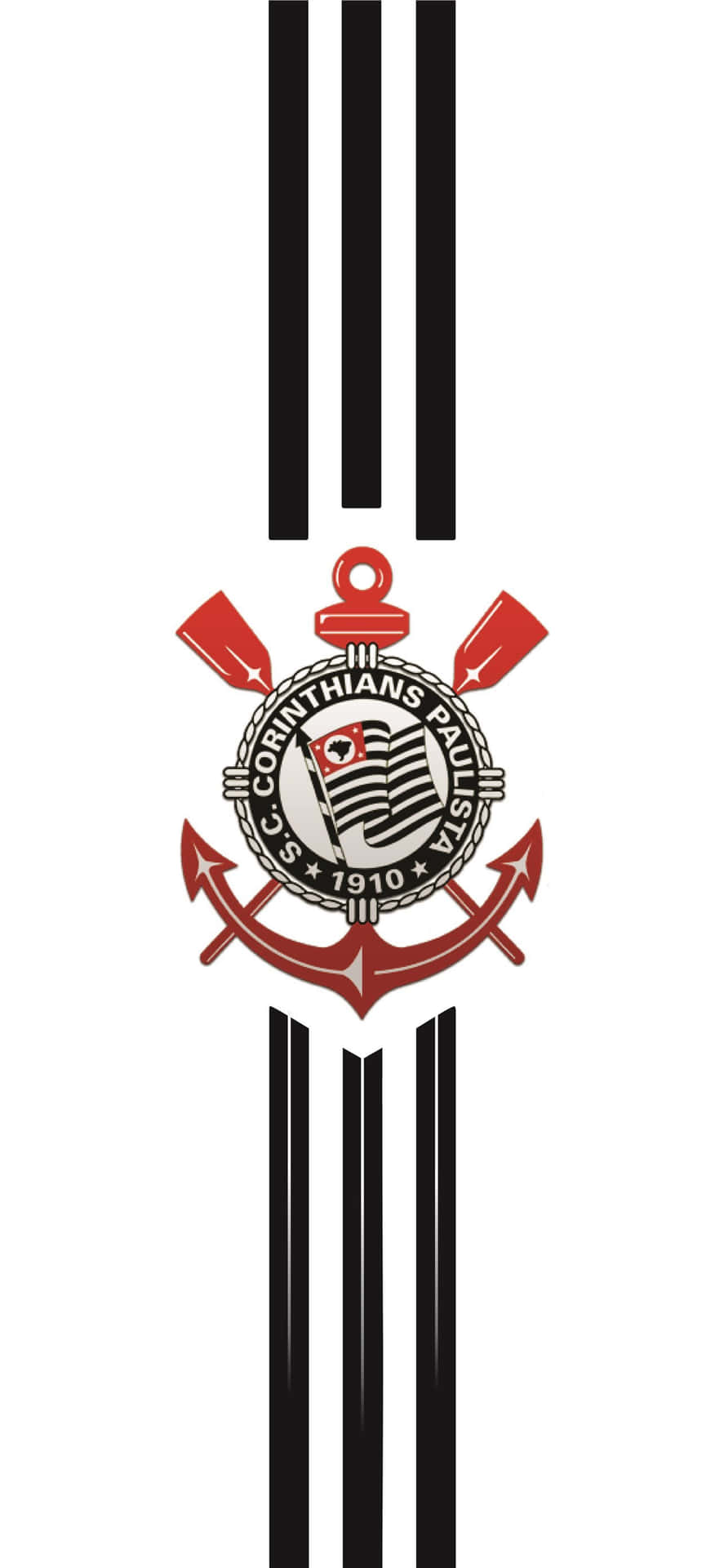 Corinthians Football Club Crest Wallpaper