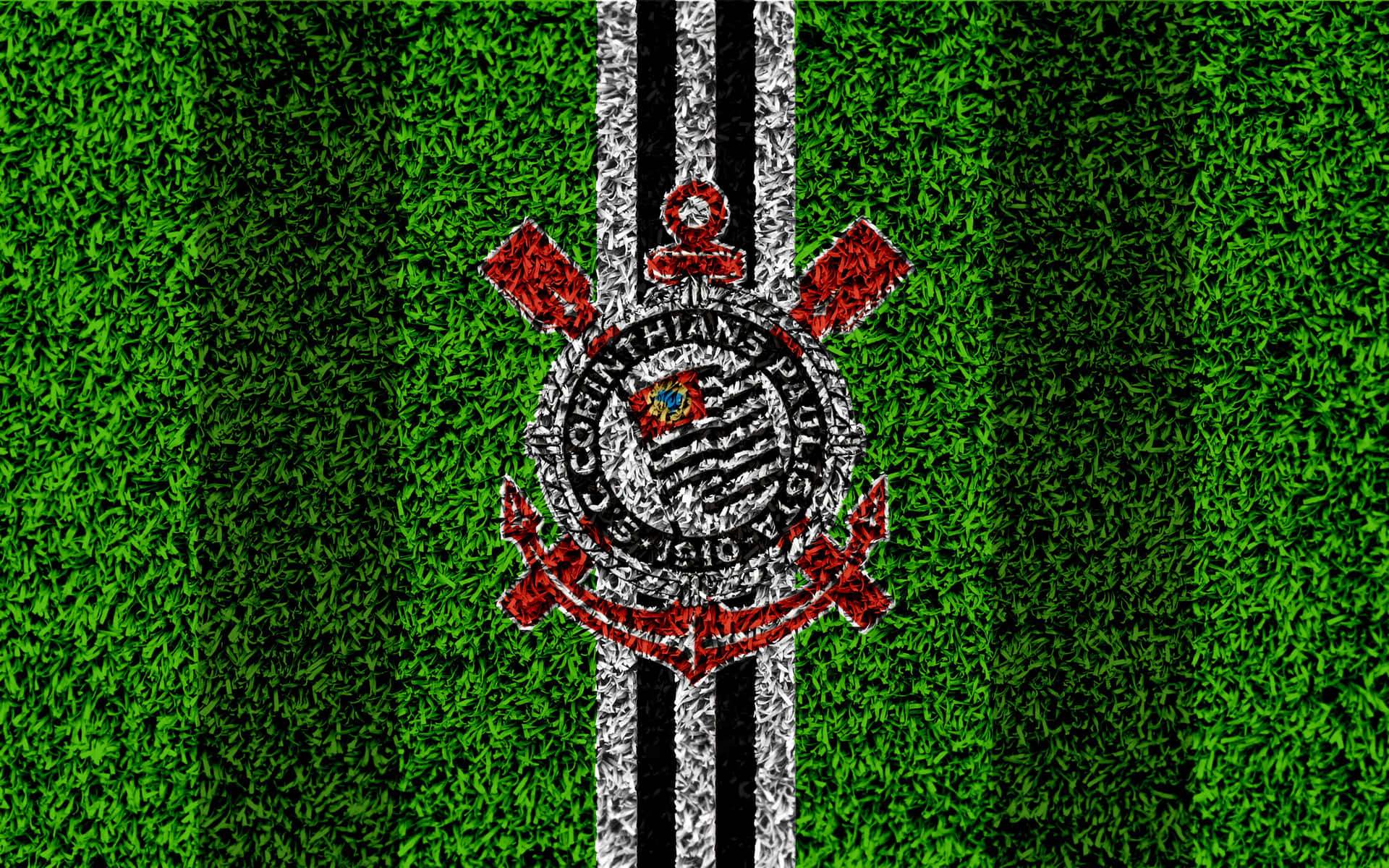 Corinthians Football Club Creston Grass Wallpaper