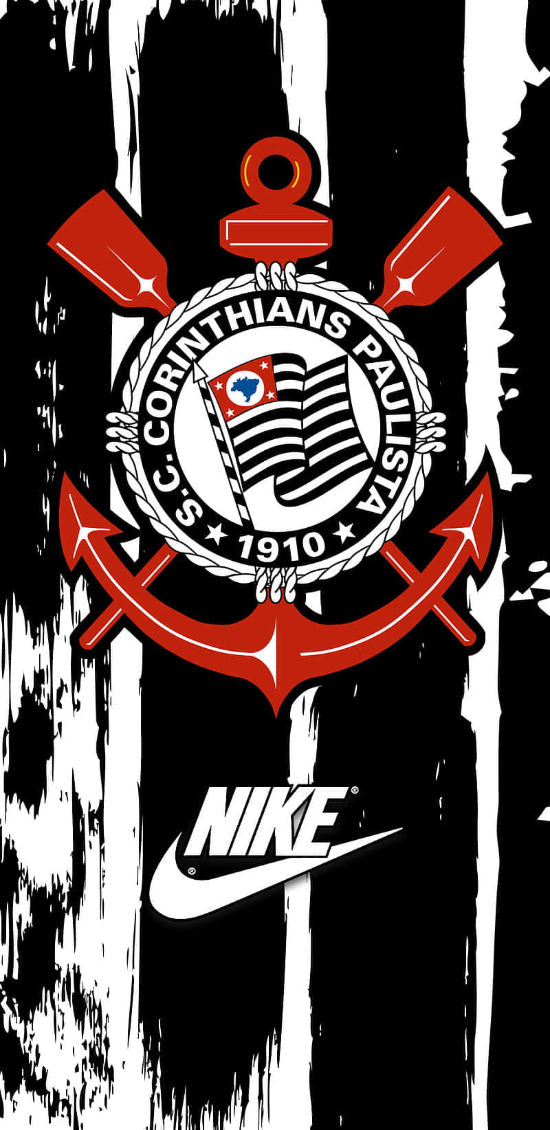 Corinthians Nike Anchor Emblem Wallpaper