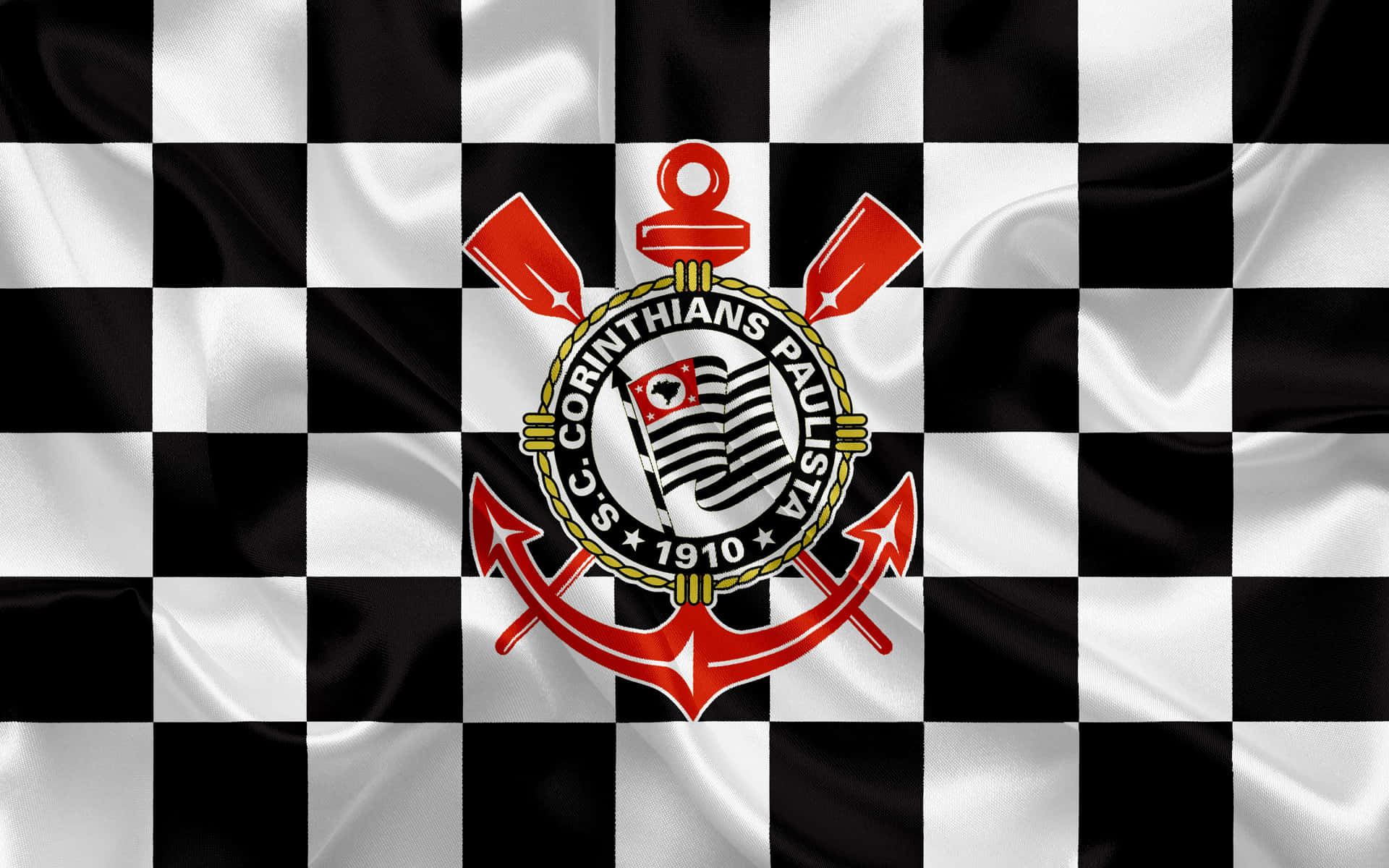 Corinthians Paulista Flag Wallpaper