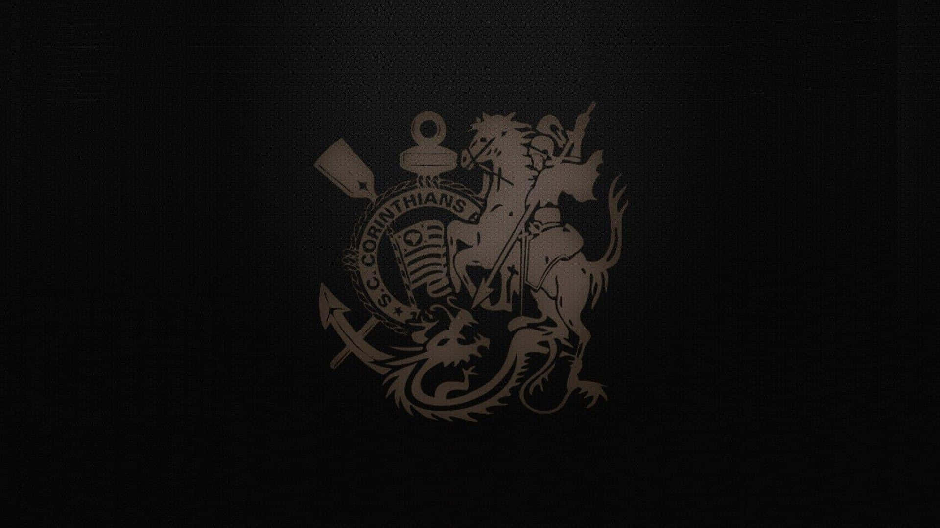 Corinthians Team Emblem Dark Background Wallpaper