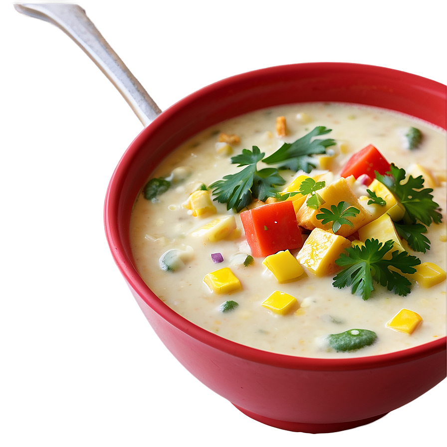 Corn Chowder Delight Png Arg42 PNG