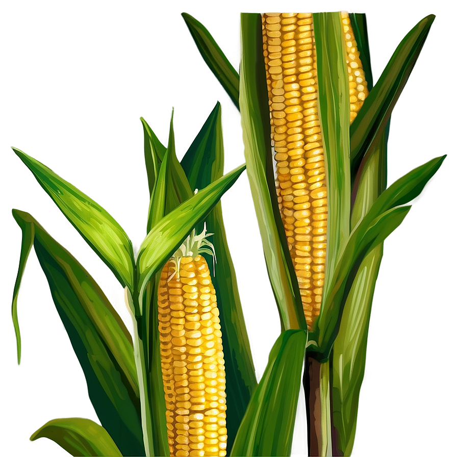 Download Corn Plant Png 05242024 | Wallpapers.com