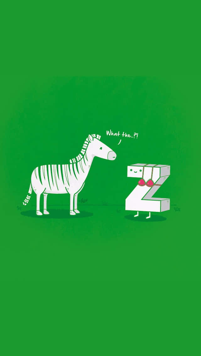 Corny Zebra And Z [wallpaper] Wallpaper