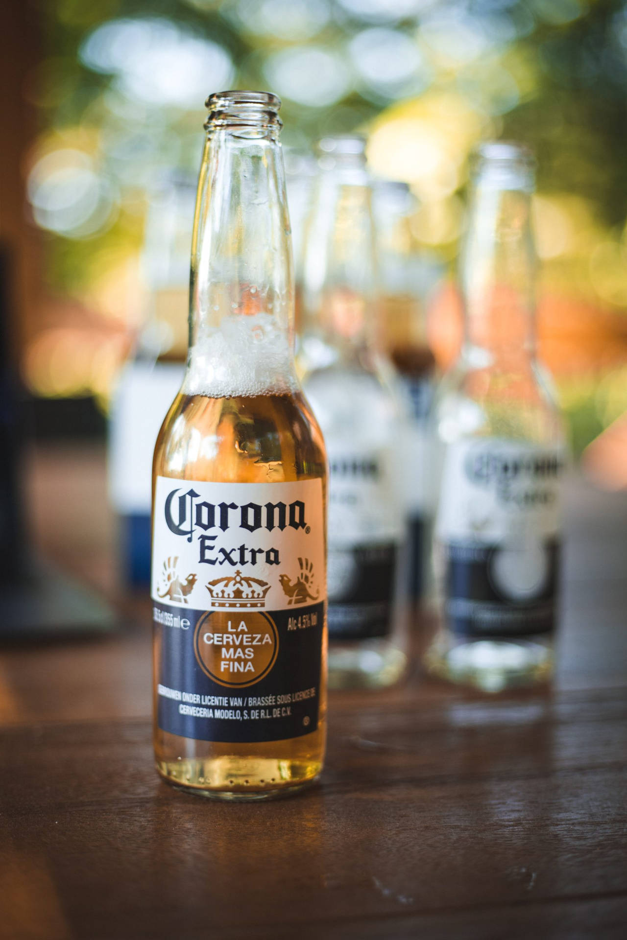 Corona Extra ølreklame vægtapet Wallpaper