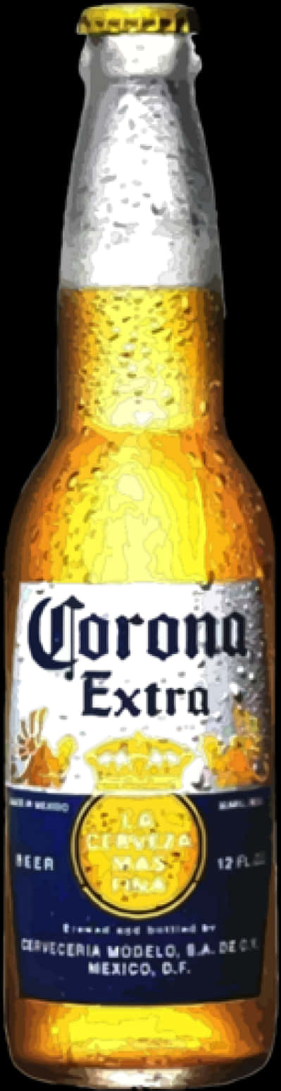 Corona Extra Beer Bottle PNG