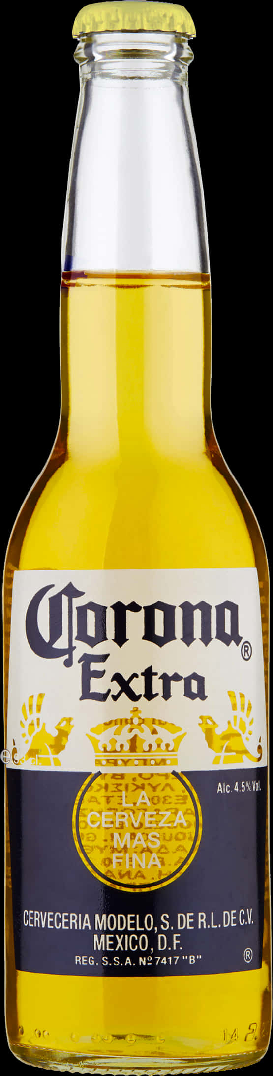 Corona Extra Beer Bottle PNG