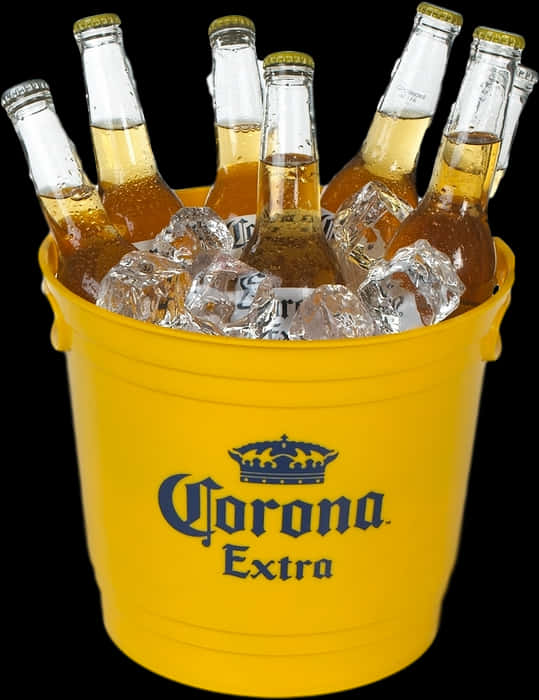 Corona Extra Beer Bucket Chilled PNG