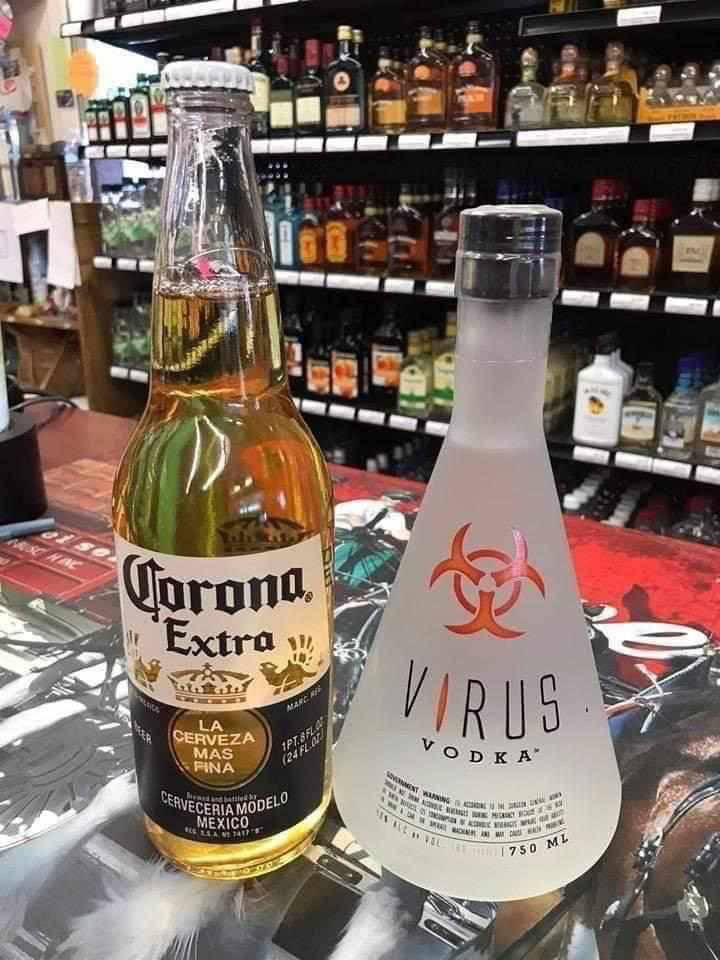 Corona Extra Virus Vodka Wallpaper