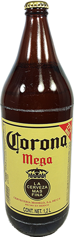 Corona Mega Beer Bottle PNG