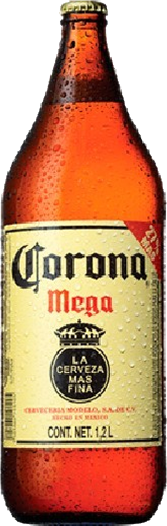 Corona Mega Beer Bottle1.2 L PNG
