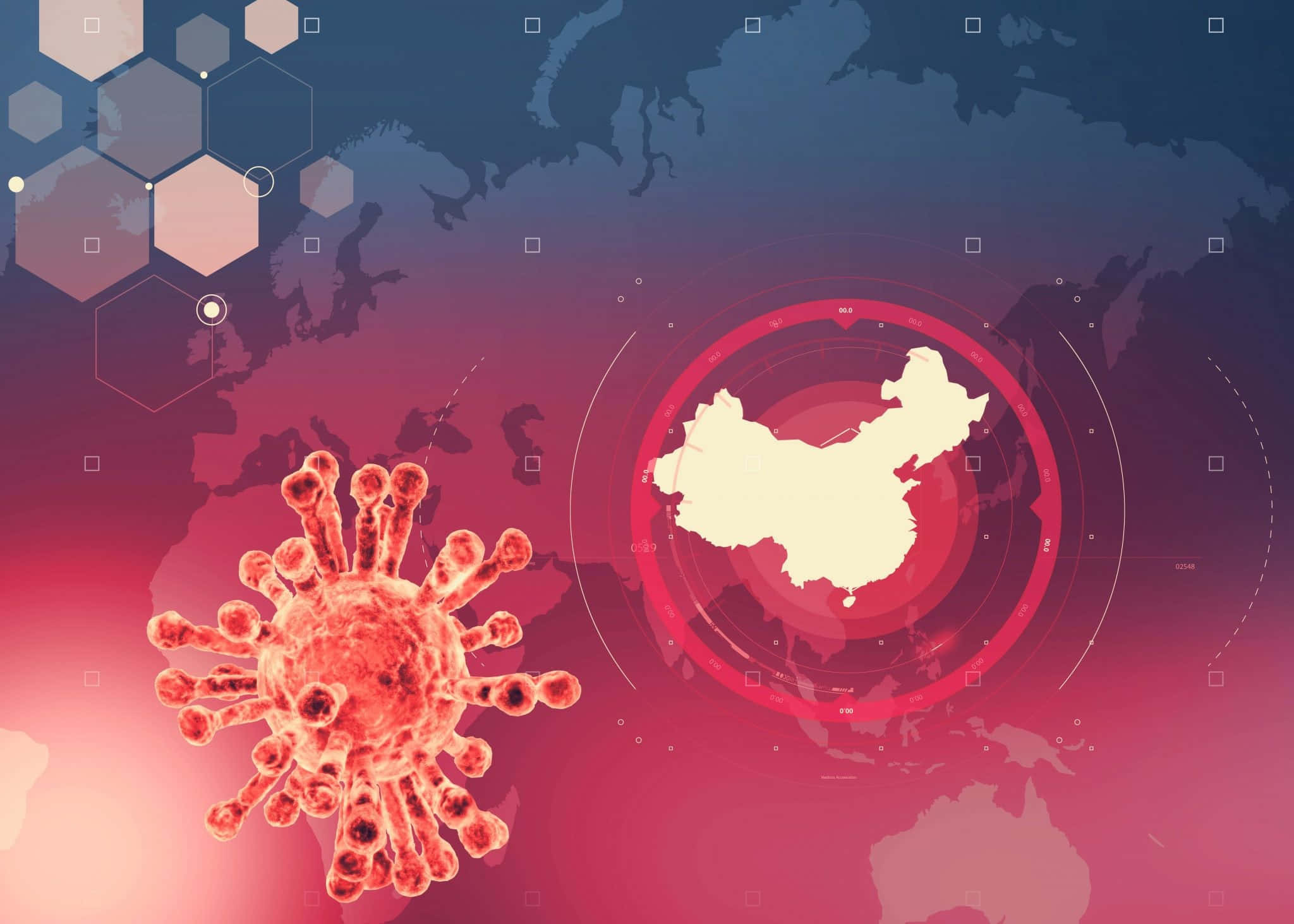 Caption: A Visualization of the Coronavirus Outbreak