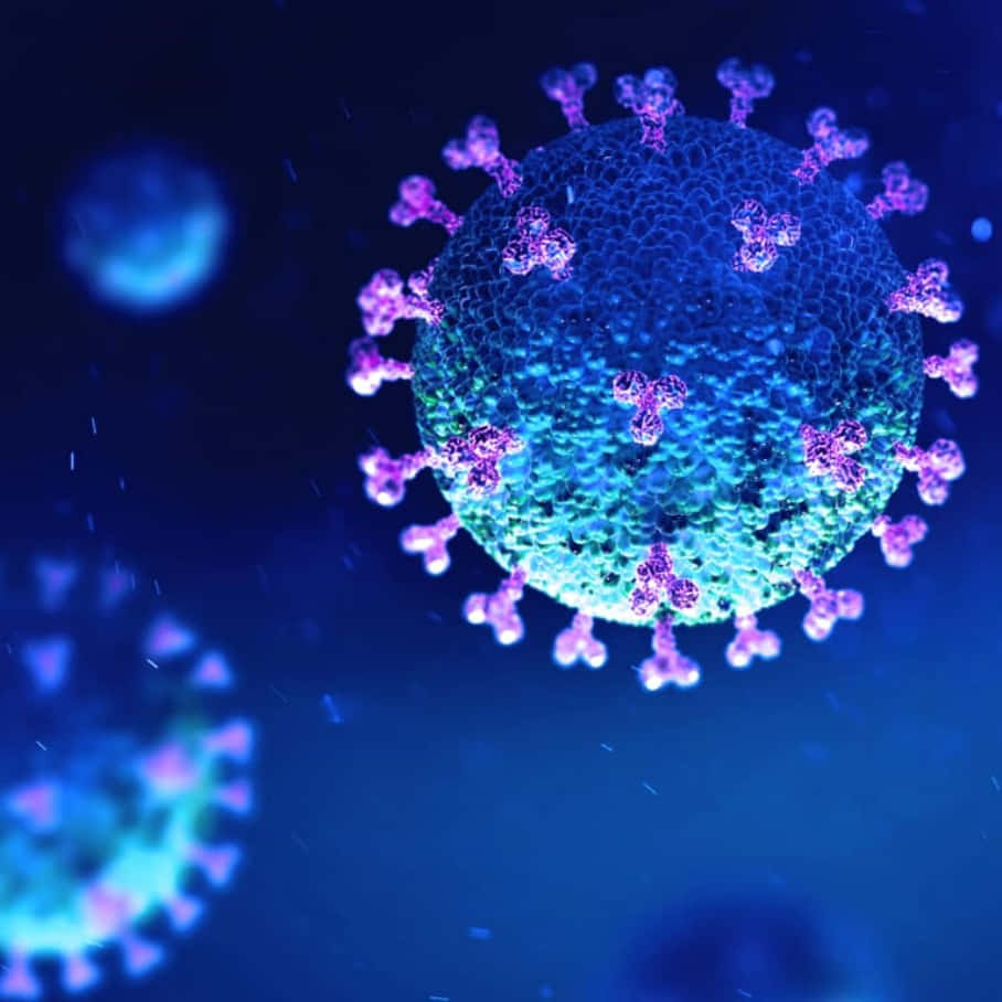 Coronavirus Cell Close-up
