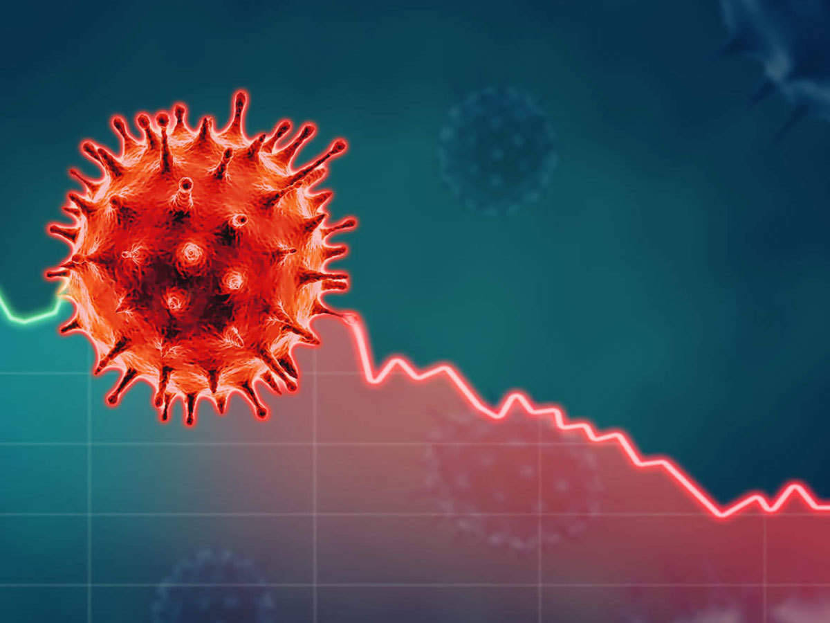 Coronavirus Intensity Visual Background