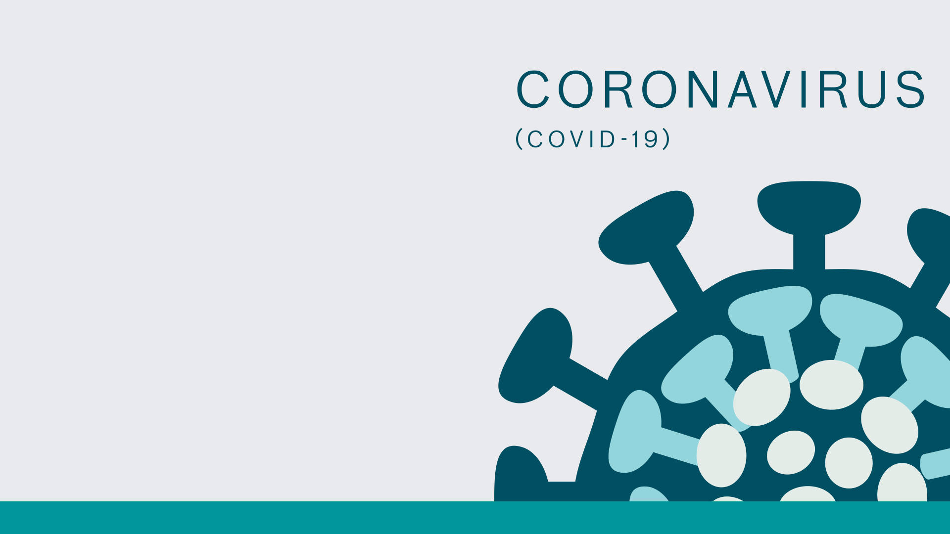 Coronavirus Pandemic Poster Background