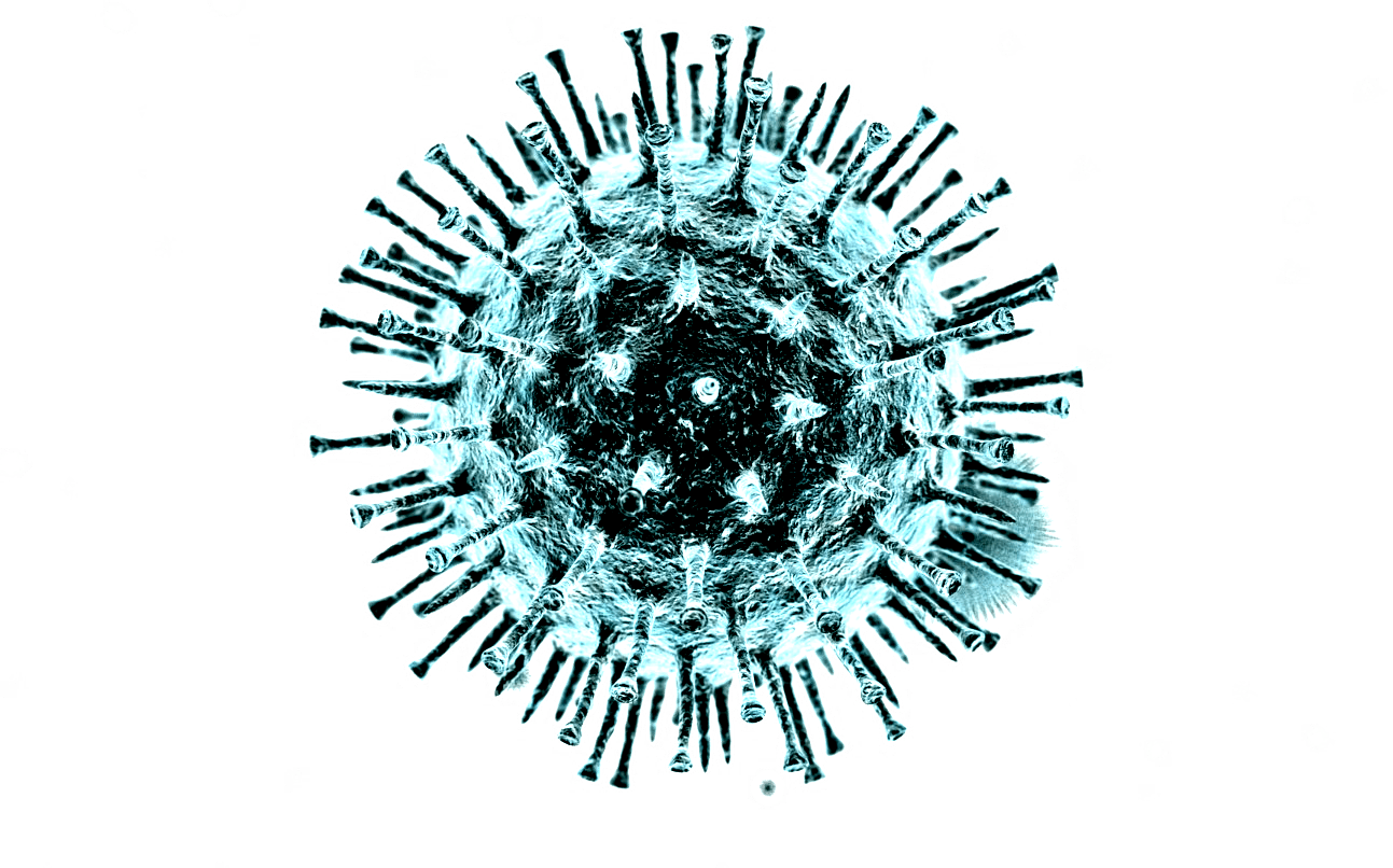 Coronavirus Particle Illustration PNG