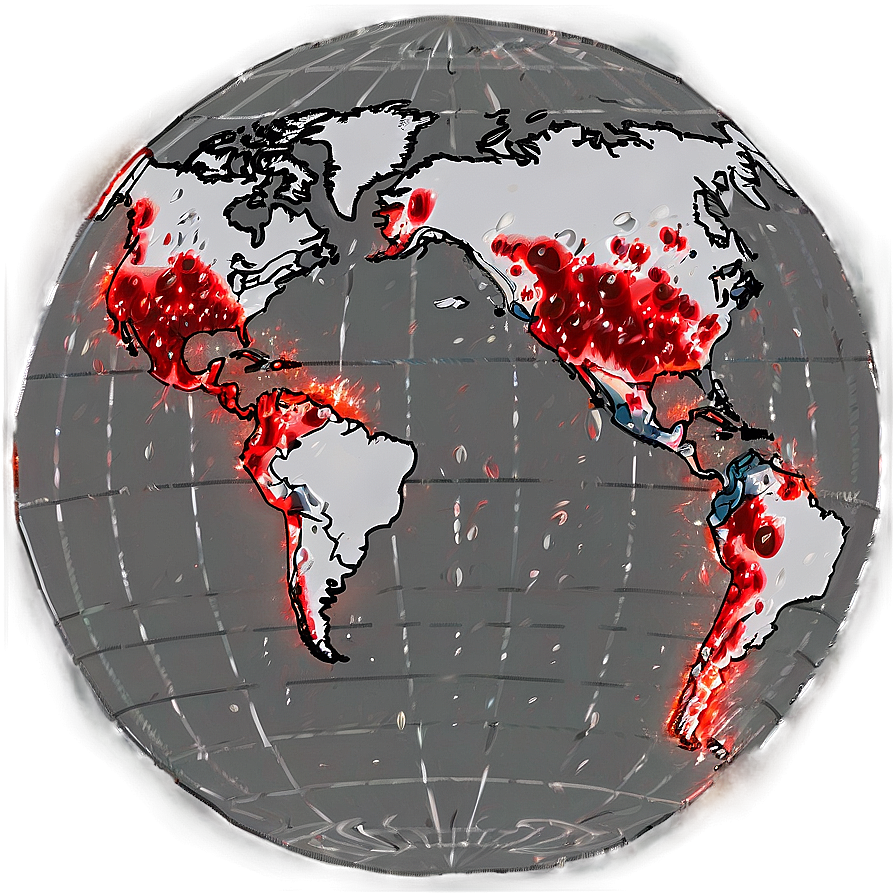 Download Coronavirus Red Zone Map Png 32 | Wallpapers.com