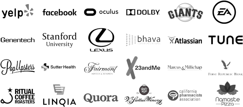 Corporate Logos Collage PNG