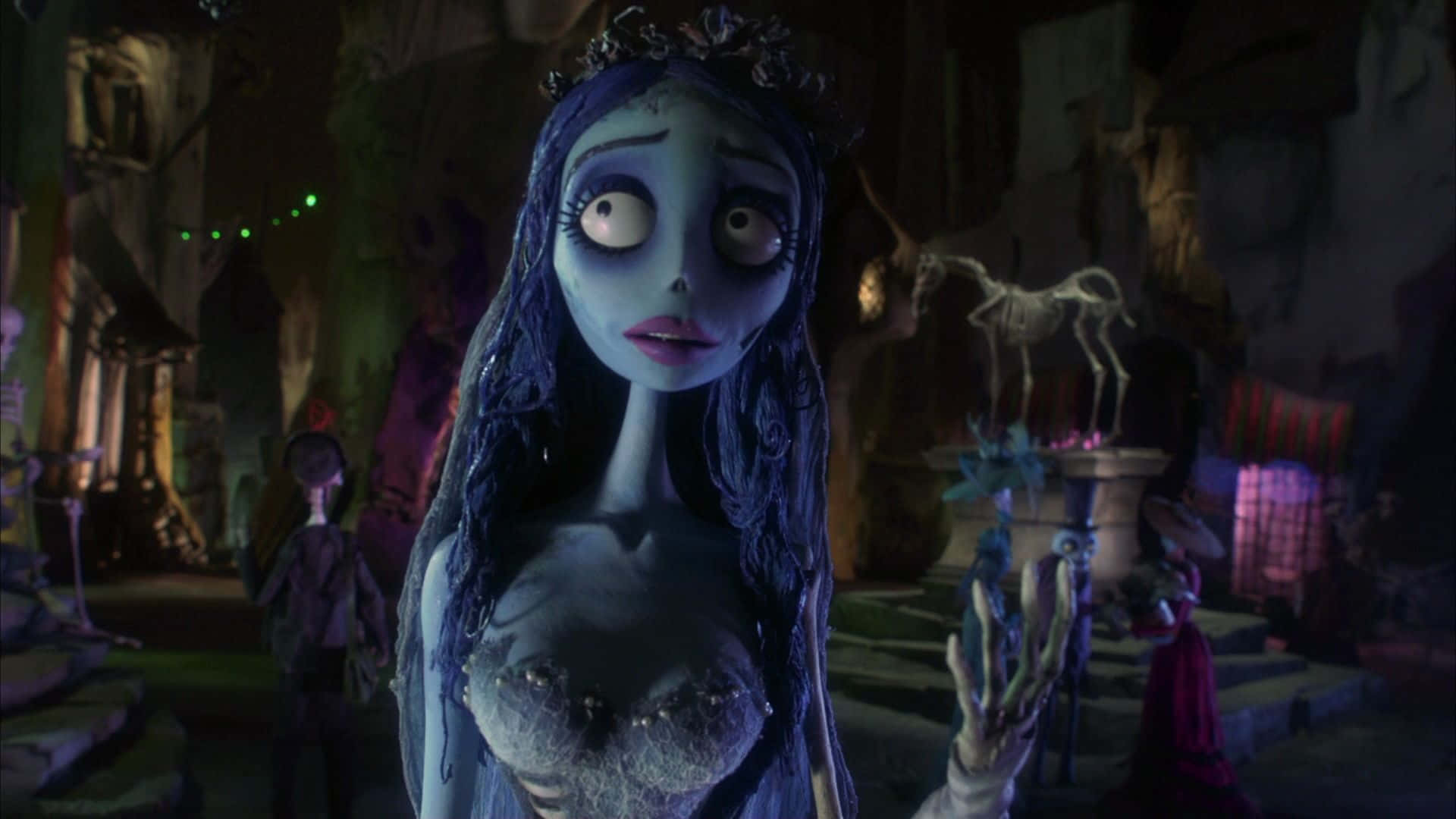 A Magical Reunion in the Moonlight - Corpse Bride and Victor Van Dort